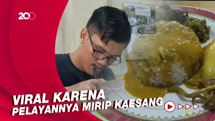 Makan di RM Padang Beringin Sawo Bonus Dilayani Kaesang Pangarep
