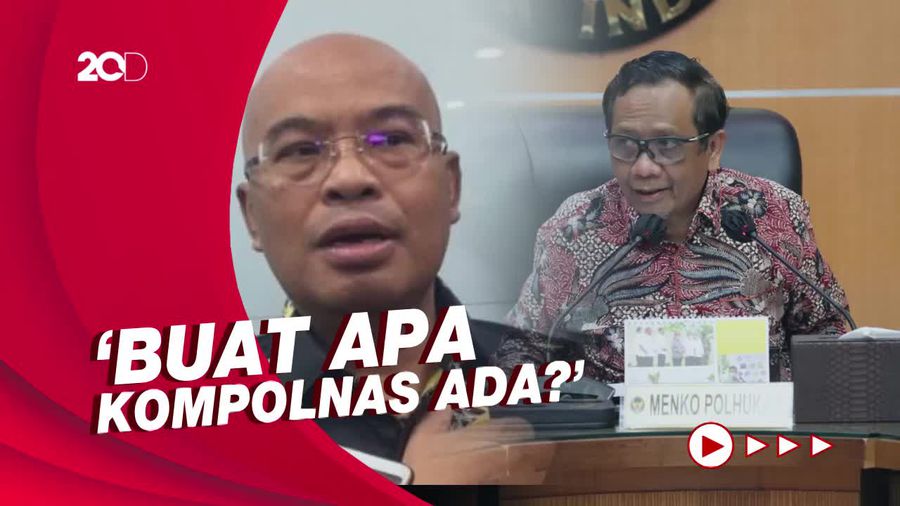 Panas! Mahfud-Desmond Debat soal Peran Kompolnas di Kasus Brigadir J
