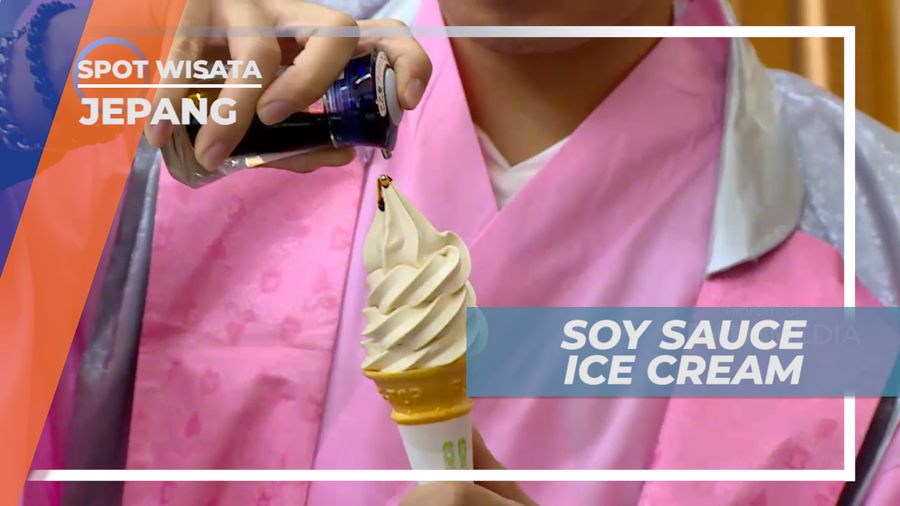 Soy Sauce Ice Cream, Kesegaran dengan Sensasi Berbeda, Jepang