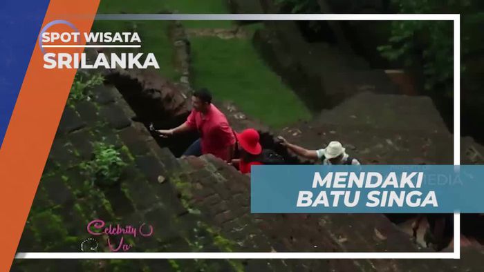 Menaiki 1200 Anak Tangga Menuju Batu Singa Srilanka