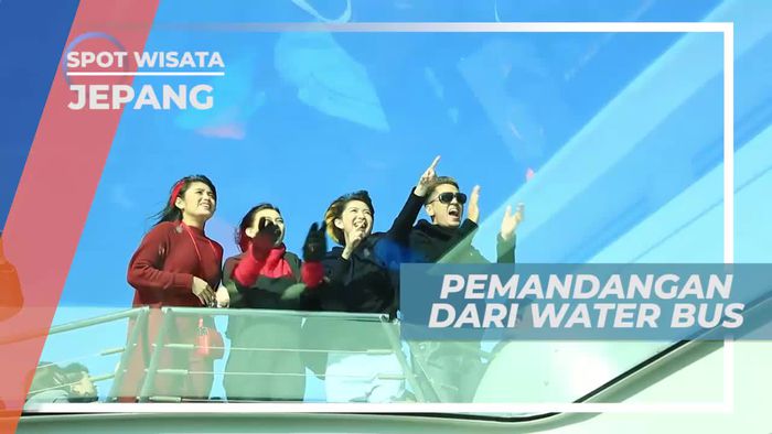 Menikmati Panorama Kota dari Water Bus, Jepang