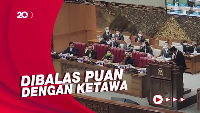Legislator PDIP Doakan Puan Maharani Presiden di Mimbar Paripurna