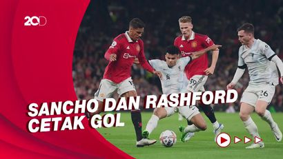 Setan Merah Bangkit, Libas Si Merah 2-1