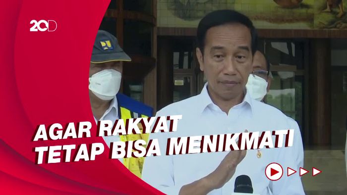 Revitalisasi TMII Capai Rp 1,1 T, Jokowi: Tarifnya Jangan Mahal