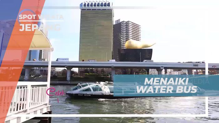 Water Bus, Moda Transportasi Unik di Jepang