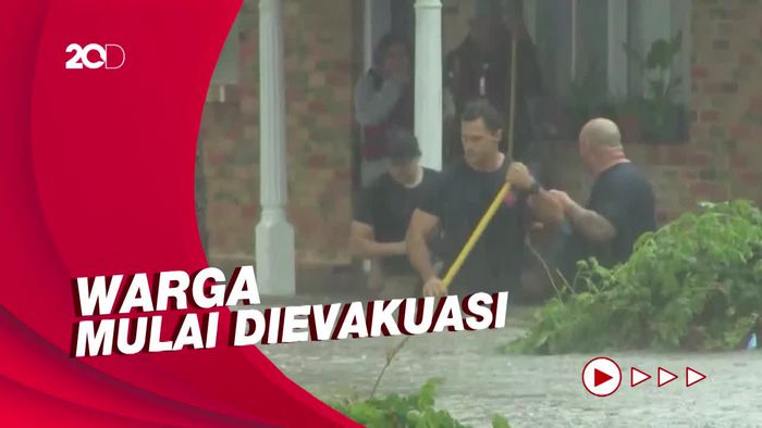 Texas Kebanjiran Usai Diguyur Hujan Lebat