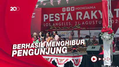 Penampilan DMasiv Cs di Semarak Pesta Rakyat KJRI LA 2022