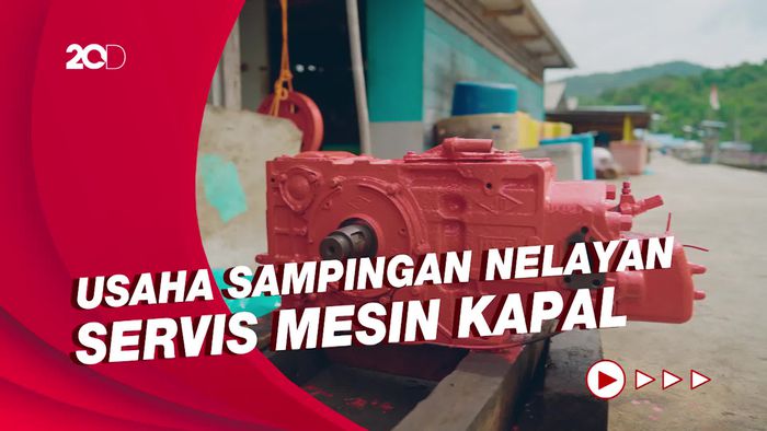 Usaha Servis Mesin Kapal Mengisi Waktu Luang Sebagai Nelayan