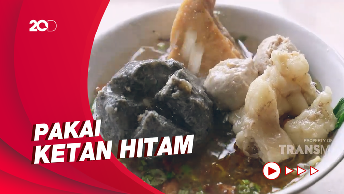 Bikin Laper: Uniknya Bakso Keling Berwarna Hitam