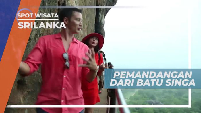 Panorama Keindahan Alam nan Indah Dari Batu Singa Srilanka