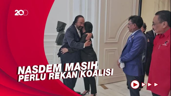 3 Jam Pertemuan Puan dan Surya Paloh, PDIP-NasDem Bahas Deal Koalisi? 