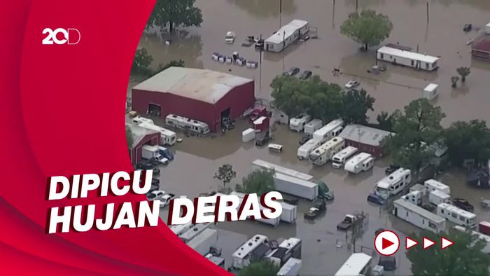 Texas Alami Banjir Terburuk Kedua Sejak 1932