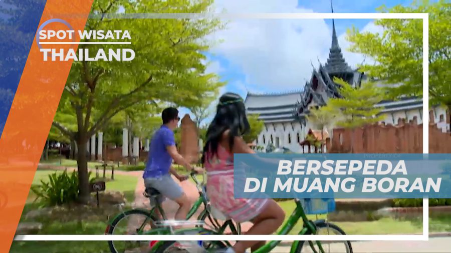 Gowes Santai di Muang Boran, Thailand