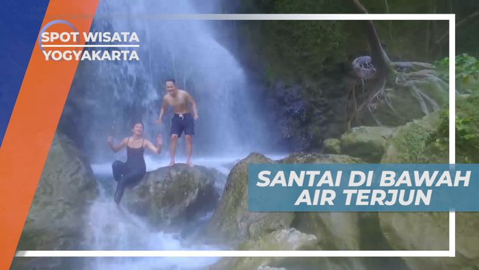 Menikmati Segarnya Air Terjun Sri Gethuk, Yogyakarta