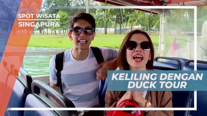 Duck Tour, Transportasi yang Bisa Berjalan di Darat dan Air, Singapura