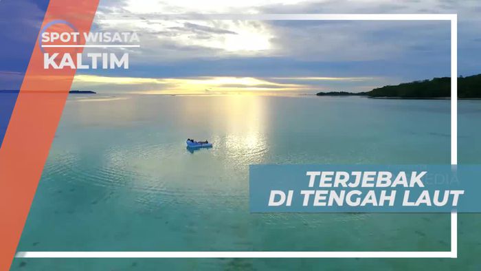 Menikmati Suasana Senja Bersantai di Laut Kalimantan Timur