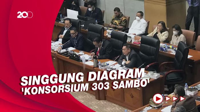 Debat Panas Wakil Rakyat di Depan Kapolri soal Konsorsium Sambo