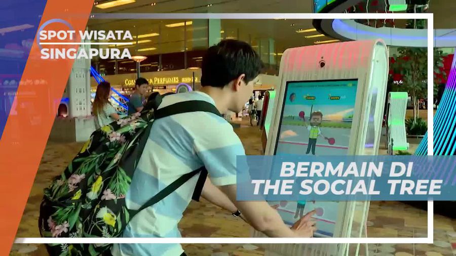 The Social Tree, Permainan Seru di Bandara Changi Singapura