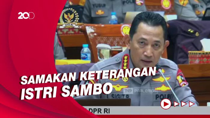Kapolri: Motif Pembunuhan Brigadir J Tunggu Pemeriksaan Putri Candrawathi