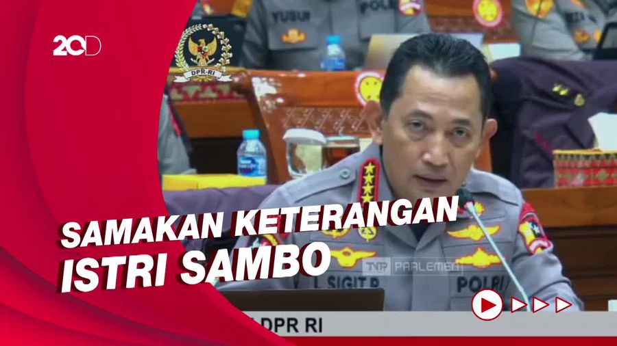 Kapolri: Motif Pembunuhan Brigadir J Tunggu Pemeriksaan Putri Candrawathi