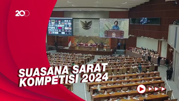 Teriakan Presiden di Paripurna DPR untuk AHY, Puan, hingga Airlangga