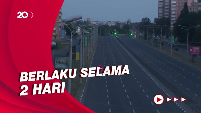 Jam Malam Diberlakukan pada Hari Kemerdekaan Ukraina