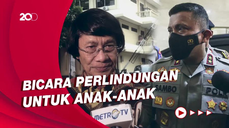 Ferdy Sambo Teteskan Air Mata saat Bertemu Kak Seto di Mako Brimob