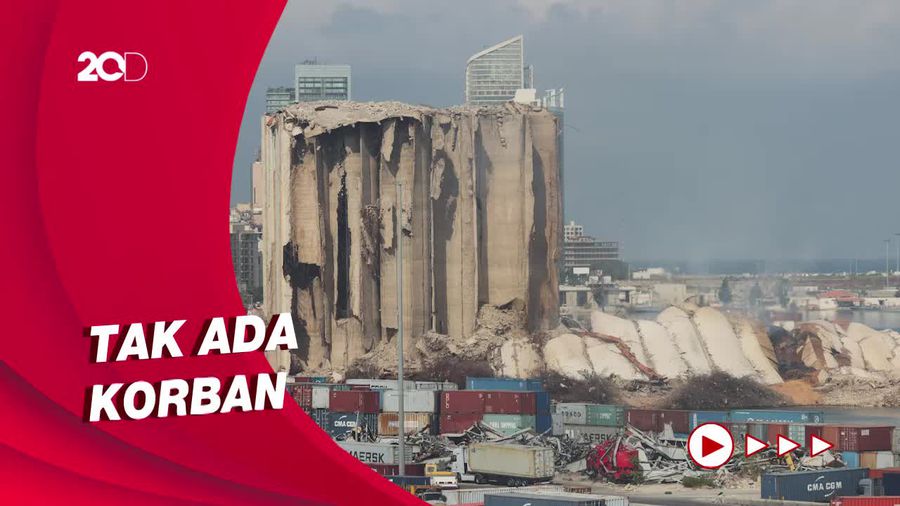 Dua Tahun Berlalu, Sisa-sisa Ledakan di Beirut Masih Runtuh