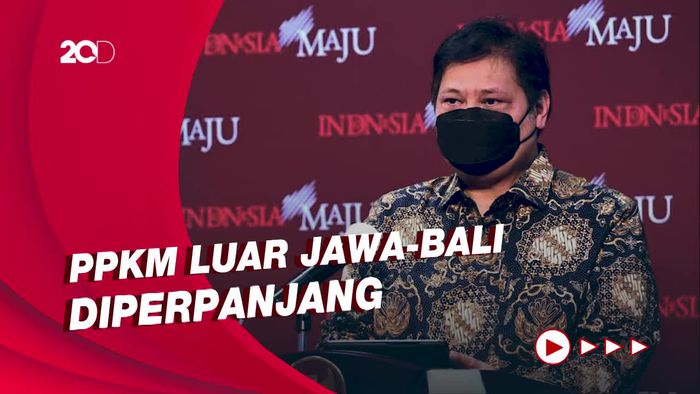 PPKM Luar Jawa-Bali Diperpanjang, 386 Kabupaten/Kota Ada di Level 1