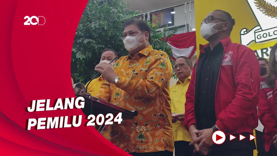 Airlangga dan PSI Saling Bertemu: Sudah Luncurkan Panah Asmara