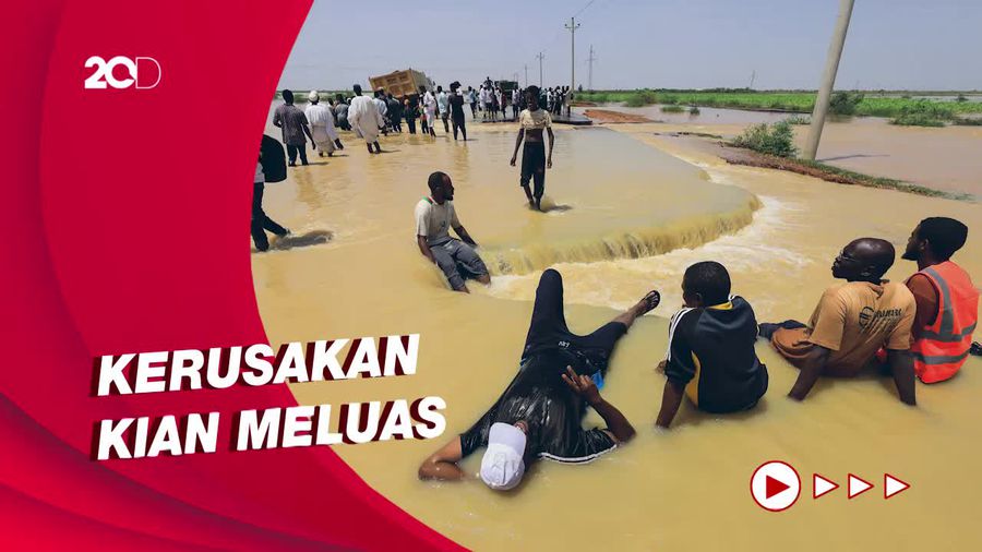 Ratusan Ribu Orang Mengungsi Akibat Dampak Banjir di Sudan