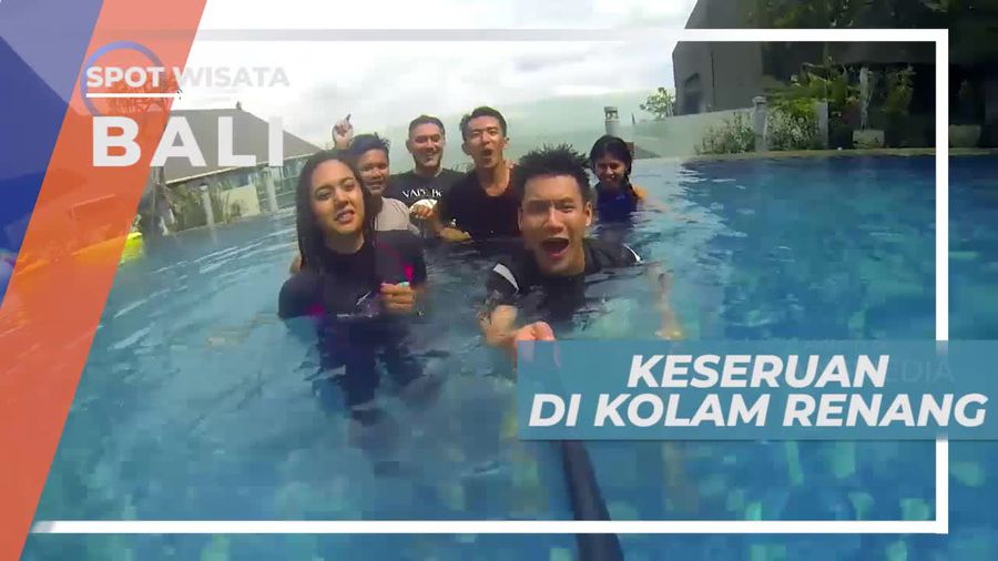 Tantangan Seru Adu Kuat Pernafasan Saat Berenang di Bali