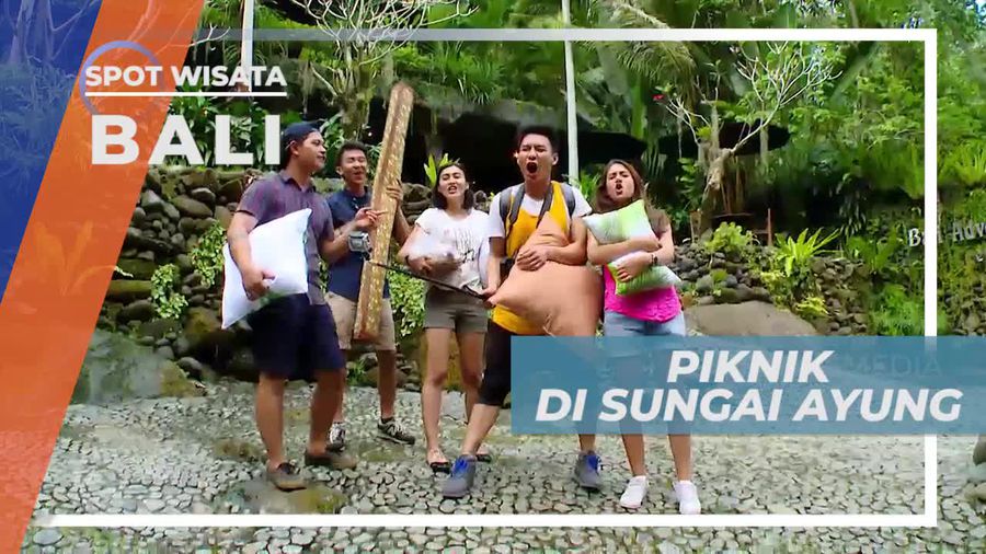 Piknik Asik di Tepian Sungai Ayung Bali