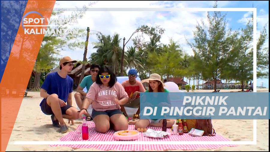 Piknik Cantik di Pantai Pulau Derawan, Kalimantan Timur