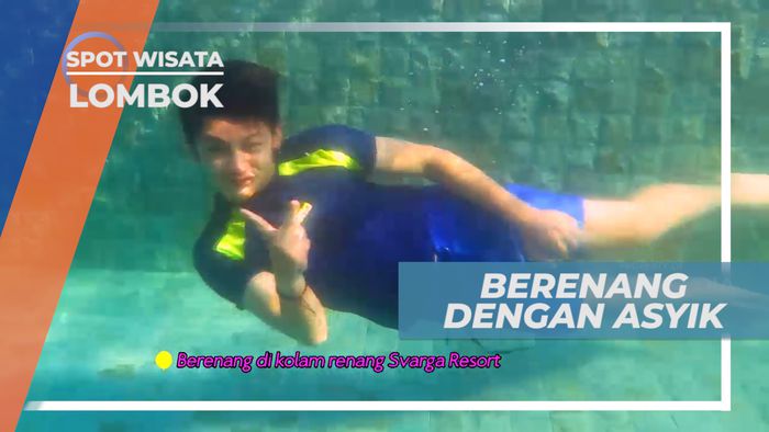 Sehat Ceria, Mengawali Pagi dengan Berenang Bersama Kerabat, Lombok