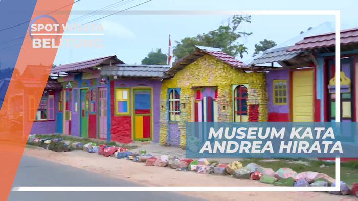 Museum Kata Andrea Hirata yang Penuh Warna, Belitung