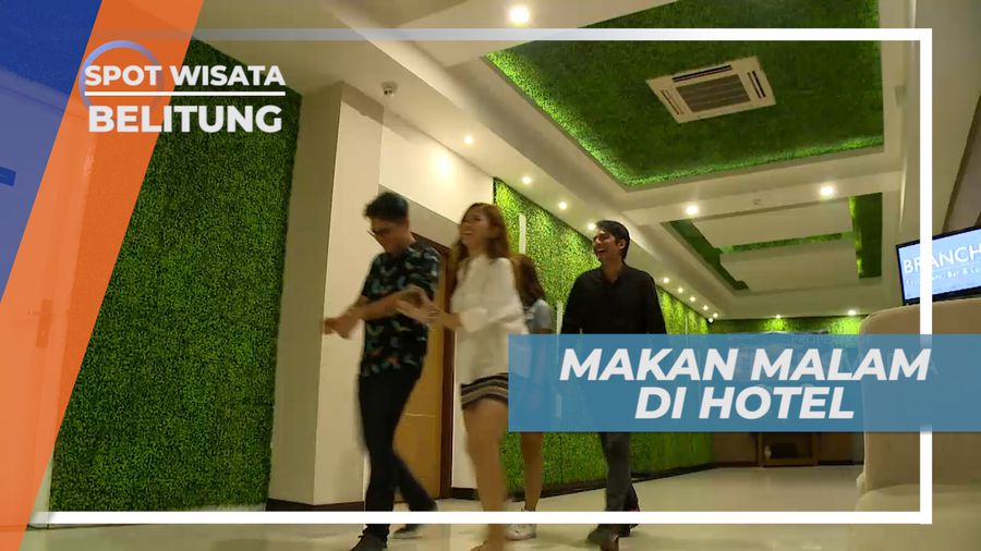 Santap Makan Malam Sebelum Mengakhiri Liburan, Belitung
