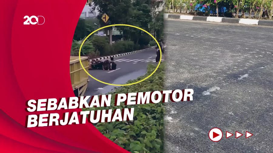 Sempat Viral Bikin Celaka, Polisi Tidur Nyaru Zebra Cross Kini Dibongkar