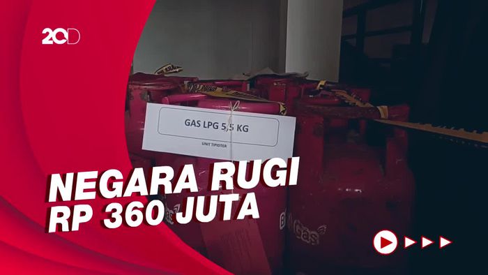 Polisi Bekuk 2 Agen Pengoplos LPG di Bandung!
