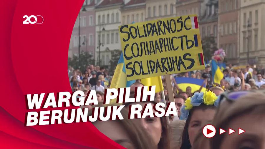 Melihat Perayaan Hari Kemerdekaan Ukraina di Tengah Invasi Rusia