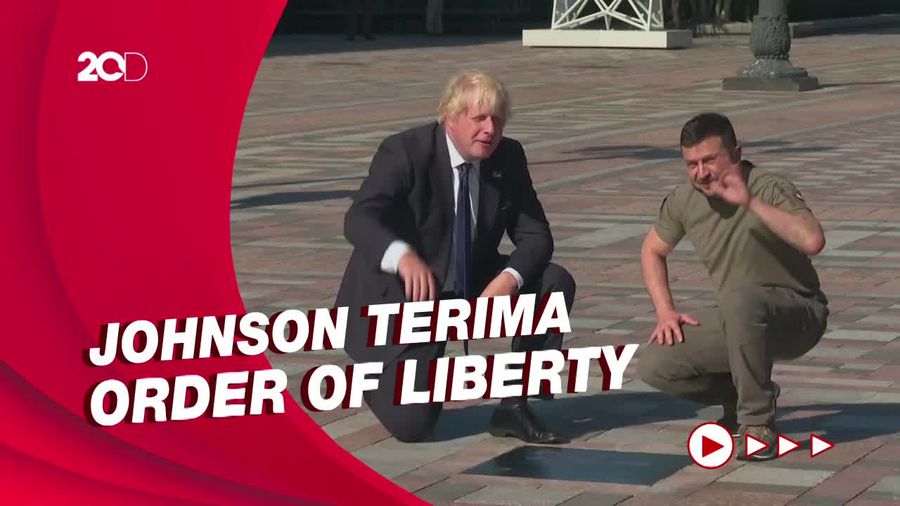 Boris Johnson Kembali Kunjungi Kiev di Hari Kemerdekaan Ukraina