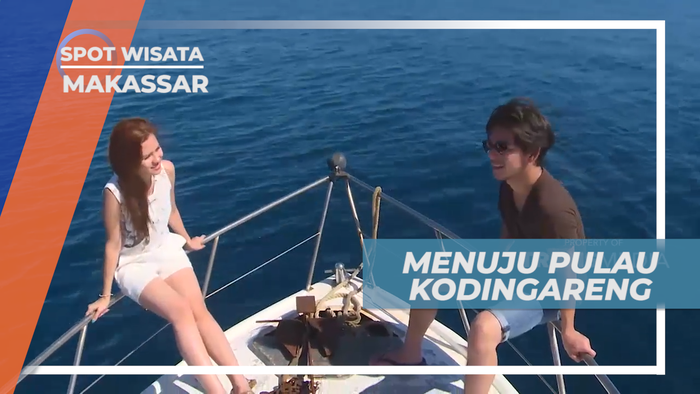 Mengendarai Speedboat Menuju Pulau Kodingareng Keke, Makassar