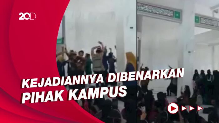 Heboh Mahasiswa UIN Jember Joget Ojo Dibandingke di Masjid