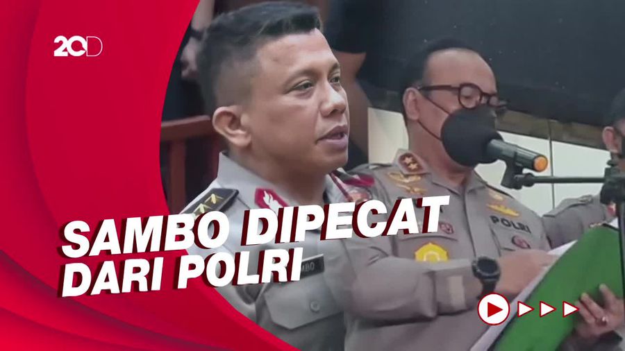 Ferdy Sambo Diberi Waktu 3 Hari Ajukan Banding Pemecatan
