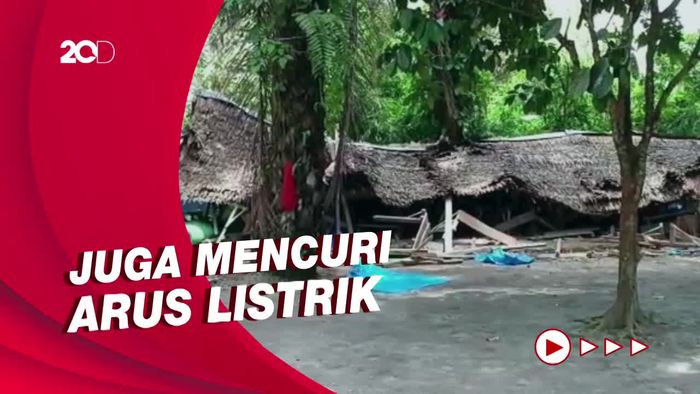 Lapak Judi dan Narkoba di Deli Serdang Dirobohkan, Pemilik Diselidiki