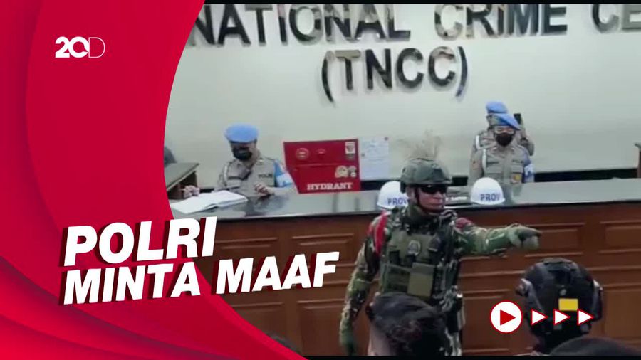 Momen Brimob Bentak Wartawan saat Sidang Etik Ferdy Sambo