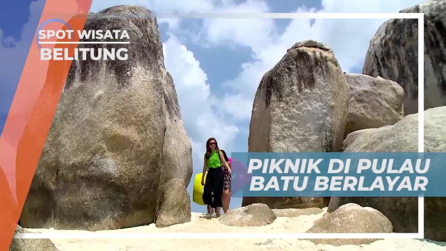 Piknik Seru di Pulau Batu Berlayar Belitung