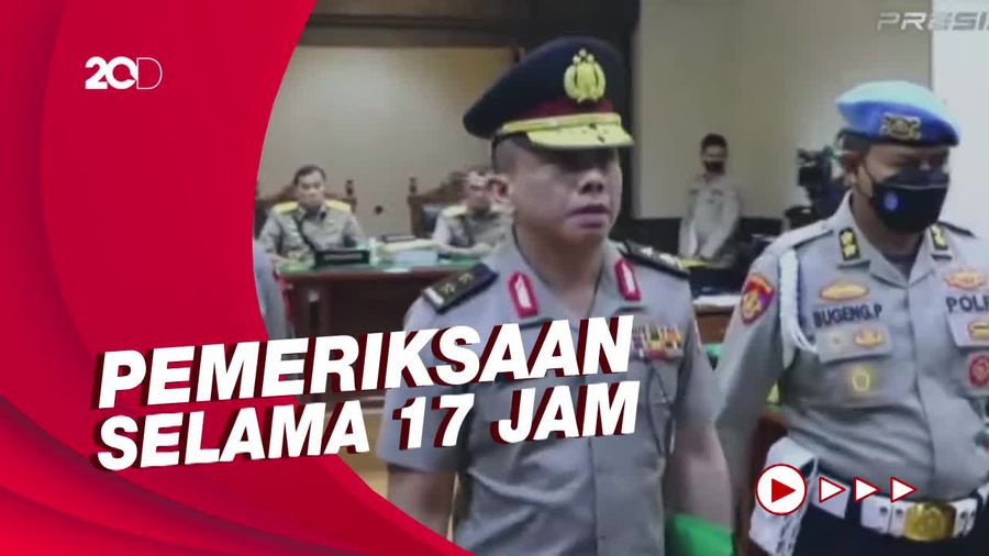 Ekspresi Ferdy Sambo Usai Dipecat dari Polri