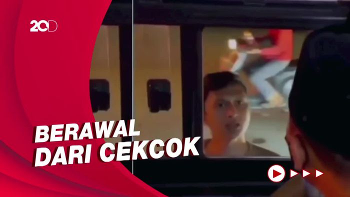Cekcok Berujung Pemobil Keplak Sopir TransJakarta di Ciputat