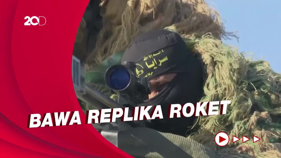 Kelompok Jihad Palestina Gelar Pawai di Jalur Gaza